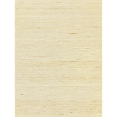 Callisto Fabric Non-Pasted Wallpaper Roll — Straw