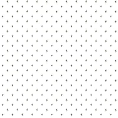 Blooming Garden Collection Lilla Motif Wallpaper Roll — Blue