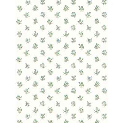 SUMMER FLORA WALLCOVERING — Key Lime