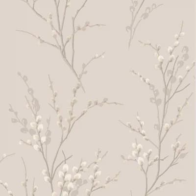 Laura Ashley Willow Wallpaper Roll — Dove Gray