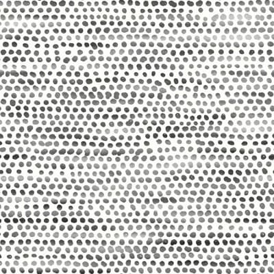 Jacques 16.5' L x 20.5" W Peel and Stick Wallpaper Roll — Black,white