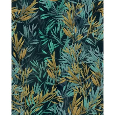 Satin and Matte Wallpaper Roll — Green;Navy;Blue