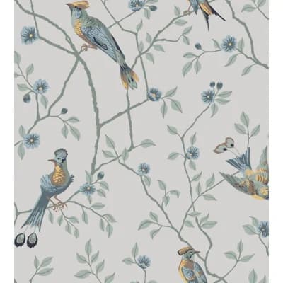 Kolonin Floral Matte Wallpaper Roll — Sandstone