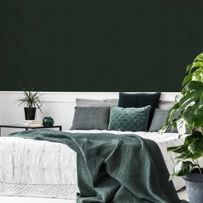 Animal Print Non-Pasted Satin Wallpaper Roll — Green