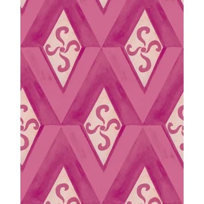 LA DOLCE VITA Wallpaper Roll — Pink,Light Pink