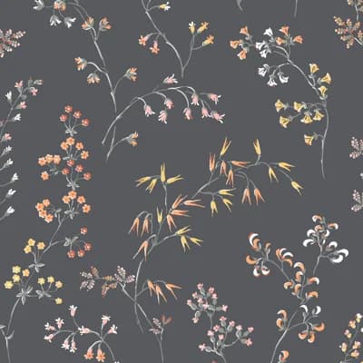 Boråstapeter Gråäng Wallpaper — Charcoal
