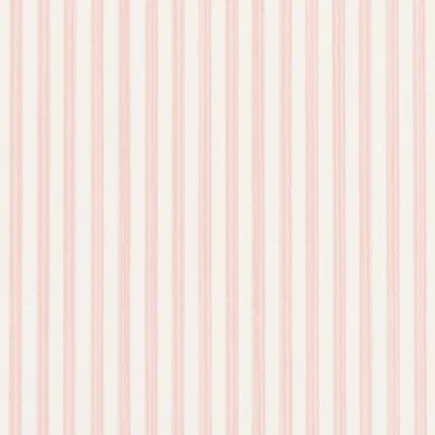 Edwin Stripe Narrow Wallpaper — Pink;Ivory