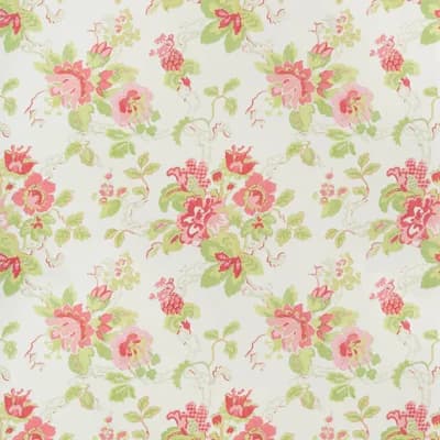 Blithfield Spencer Parnham 3' L x 51.5" W Smooth Wallpaper Roll — Pink,Lime