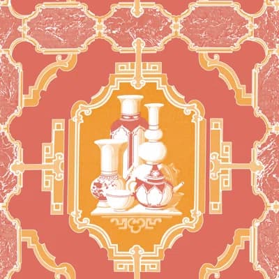 Porcelanas Wallpaper Roll — Pomelo