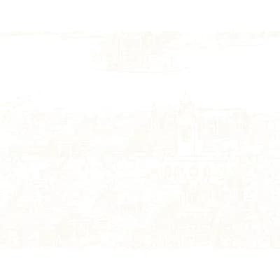 London Sprawlng 33' L x 20.5" W Wallpaper Roll — Cream