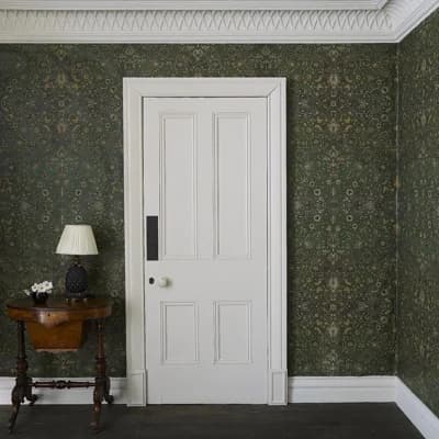 Zanjan Wallpaper — Juniper Green