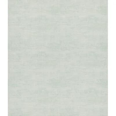 Loom Striped Fabric Non-Pasted Wallpaper Roll — Green