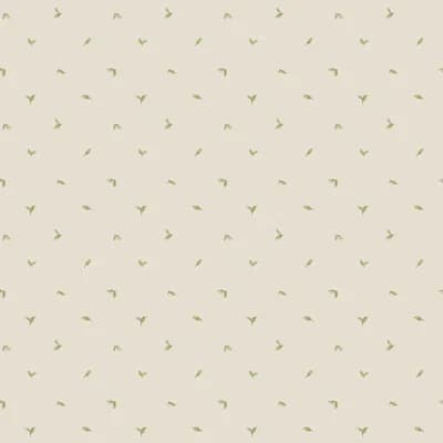 Kitchen Recipes Leaf Motif 32.8' L x 21" W Wallpaper Roll — Cream