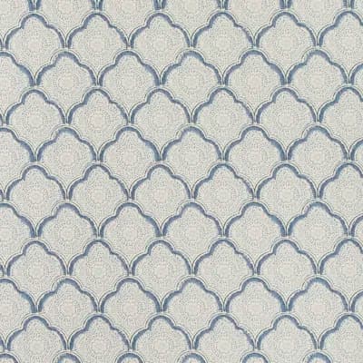 Heirloom India 30.15' L x 52" W Wallpaper Roll — Light Blue