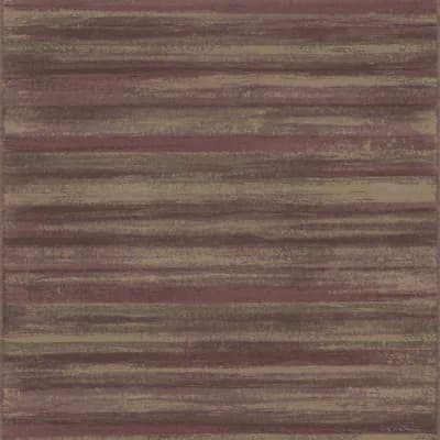 Italian Style Distressed Horizontal Abstract Wallpaper Roll — Red