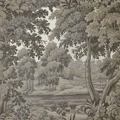 PLANTASIA Wallpaper - Cedar 9'10" - full height wallpaper — Cedar