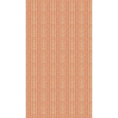 Tweak Striped Non-Woven Wallpaper Roll — Spice