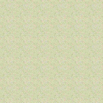 Miniatures 3 Collection Full Mini Floral Trail Wallpaper Roll — Pink,Purple,Green