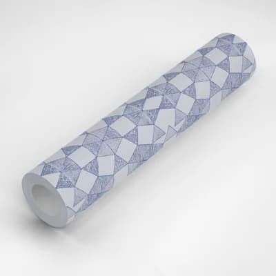10' L x 24" W Peel and Stick Wallpaper Roll — Blue