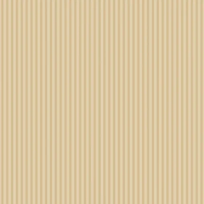 Miniatures 2 Classic Stripe Design 33' L x 21" W Wallpaper Roll — Brown,Beige