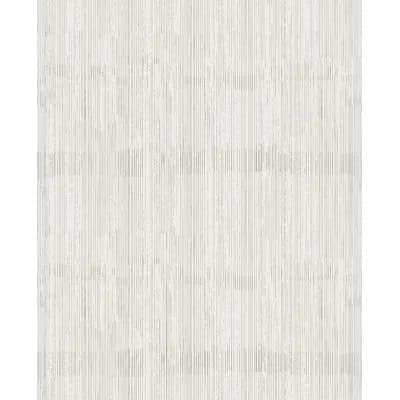 Somerset Stone Abstract Stripe Wallpaper — Light Gray