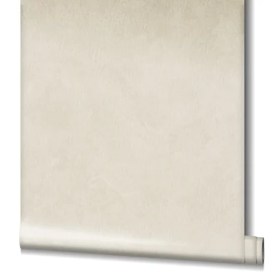 Earth Collection Textured Parchment Effect Wallpaper Roll — Beige