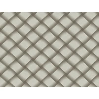 Bayside Basket Weave Non-Pasted Wallpaper Roll — Mocha