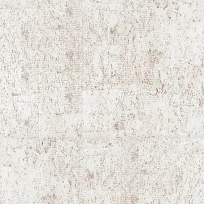 Candice Olson II Abstract Non-Pasted Metallic Wallpaper Roll — White,Silver Metallic