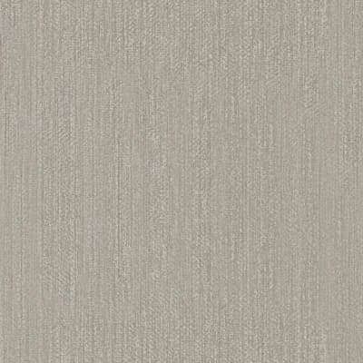 Textures Collection Vertical Weave Matte Finish Wallpaper Roll — Gray