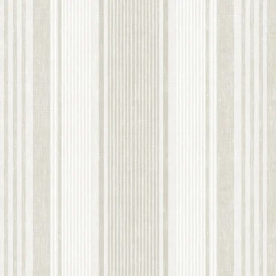 Boråstapeter Linen Stripe Wallpaper — Brown