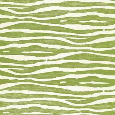 Schumacher x Celerie Kemble Ripple Sisal Wallpaper — Grass