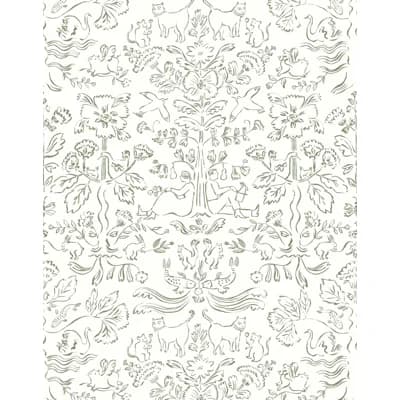 Storyline Wallpaper | Traditional / Roll - 27" x 30' — Sage