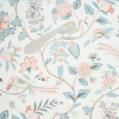 Campagne Wallpaper — Peacock,Rouge