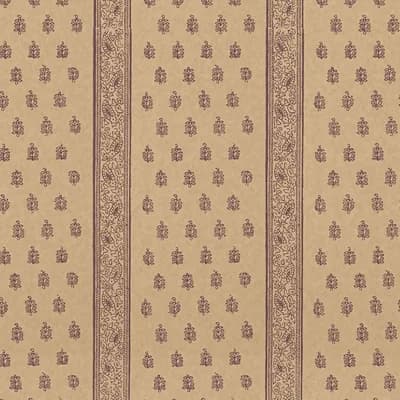 Katsura Stripe Wallpaper — Aubergine