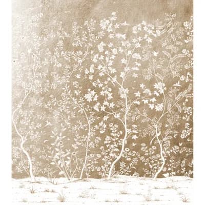 120' L x 108" W Wallpaper Tile — Gold