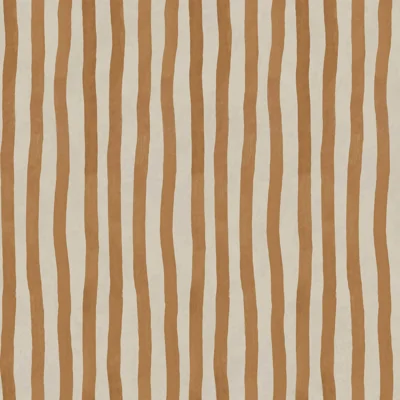 ARTIST'S STRIPE Wallpaper - Amber 9'10" - full height wallpaper — Amber