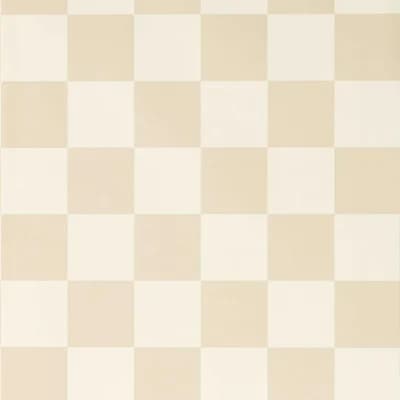 Henry Holland Checkered Non-Woven Wallpaper Double Roll — Oatmeal