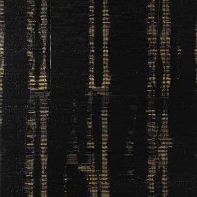 Les Plumes 30' L x 27" W Wallpaper Roll — Onyx