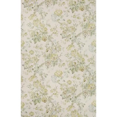 Garden Roses WP 34.25' L x 30" W Wallpaper Roll — Lime,Leaf