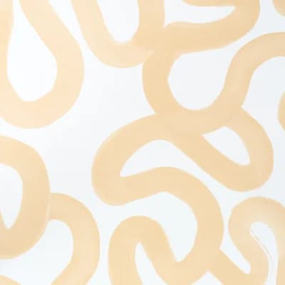 Schumacher x Hadiya Williams Trace Wallpaper — Ochre