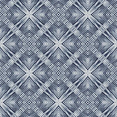 Abra Afloat 10' L x 24" W Wallpaper Roll — Blue