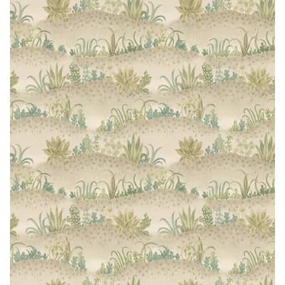 Garden Tapestry - Royal Green — Green,Soft Blue