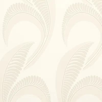 Schumacher x Neisha Crosland Banana Leaf Wallpaper — Ivory