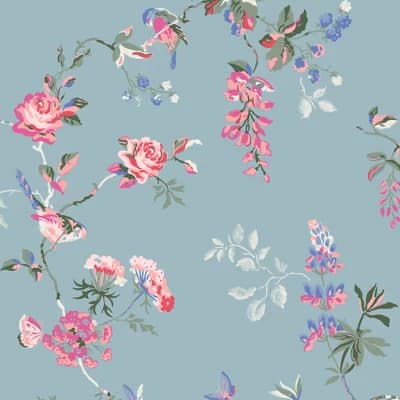 Cath Kidston Birds & Roses Summer — Blue