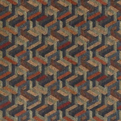 Escheresque Wallpaper — Copper,Slate