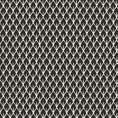 Mughal Leaf Wallpaper — Noir