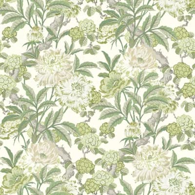 Ashmore 32.8' L x 27.56" W Smooth Wallpaper Roll — Green