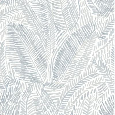 Fildia Botanical Wallpaper — Blue