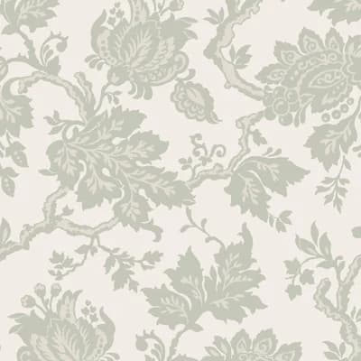 Martha Stewart Jacobean Russet Wallpaper — Green