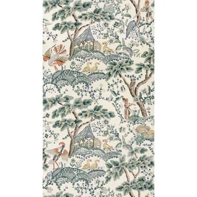 KELMESCOTT WALLCOVERING — Leaf,Ivory
